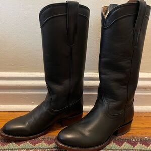 Black Tecovas Leather Women’s Boots